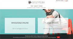 Desktop Screenshot of outlet-polska.com