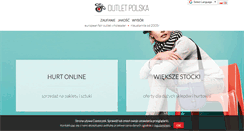 Desktop Screenshot of outlet-polska.pl